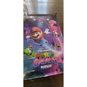 Super Mario Galaxy Movie Poster Video Game Wall Art Print 23x34 Nintendo Decor
